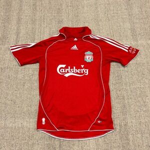 Liverpool Jersey Mens Small Red 2004 Adidas Soccer Football Premier League